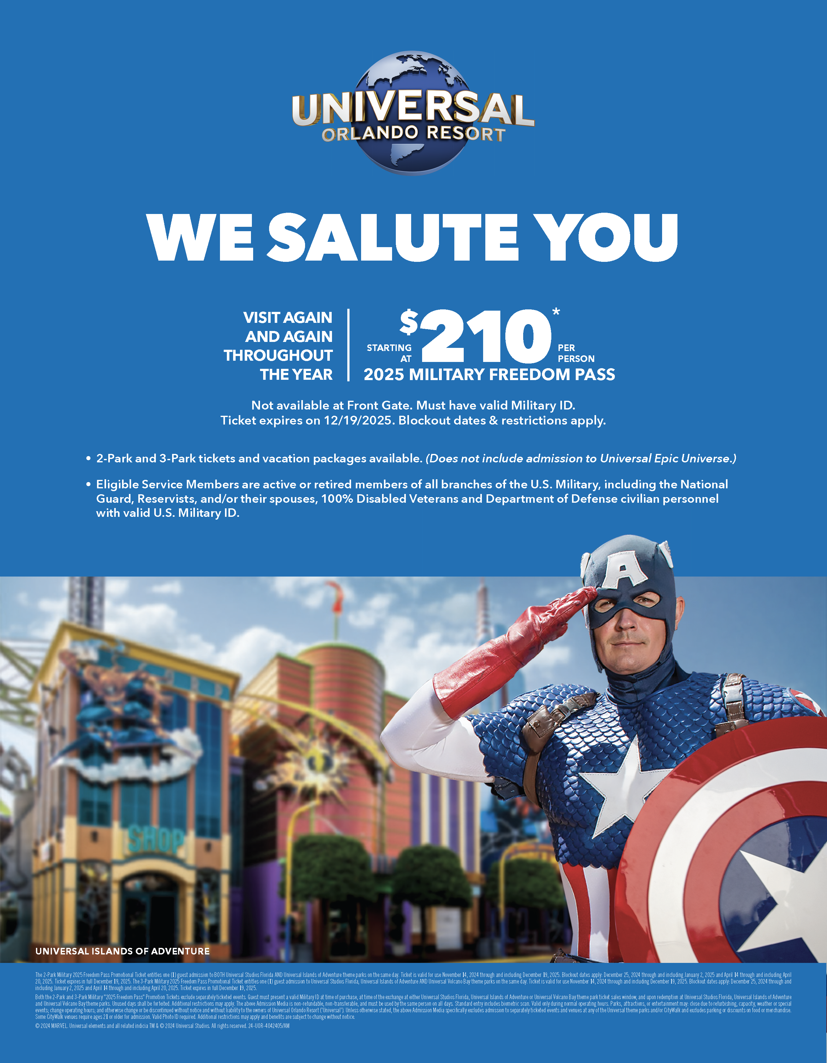 2025 Universal Orlando Military Freedom Pass Promo Flyer.png
